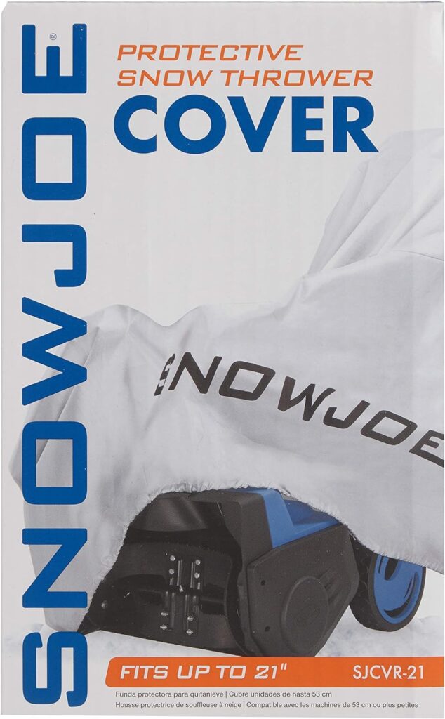 Snow Joe 24V-X2-20SB 20-Inch 48 Cordless Snow Blower, Kit (w/2 x 24-Volt 4.0-Ah Batteries and Charger)  SJCVR-21 Cover