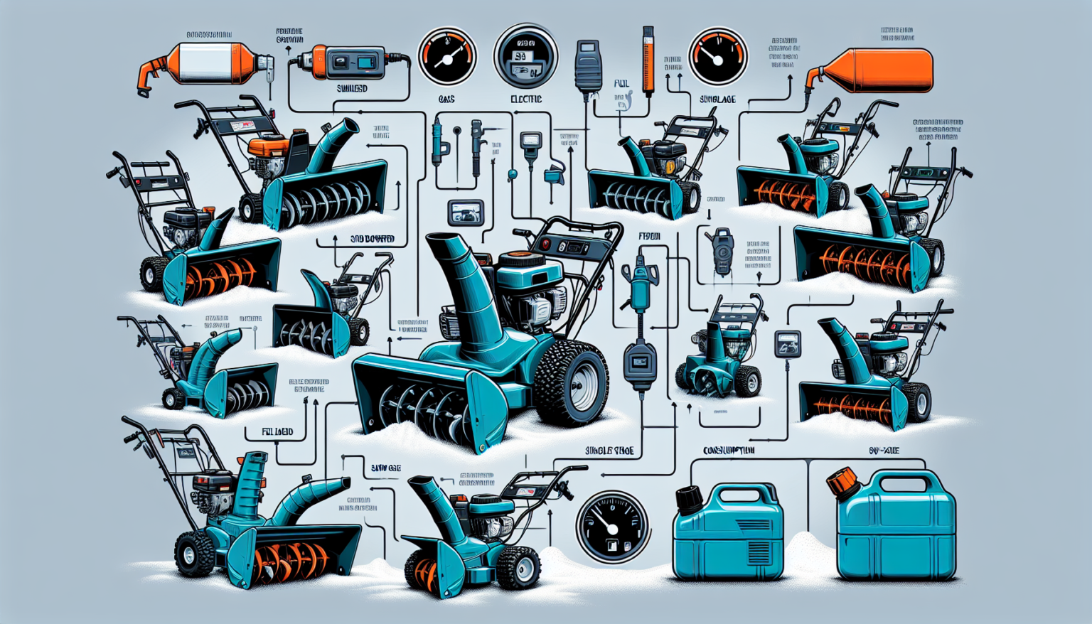 Do Snow Blowers Use A Lot Of Gas?